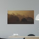 Golden Mist Wall Decal