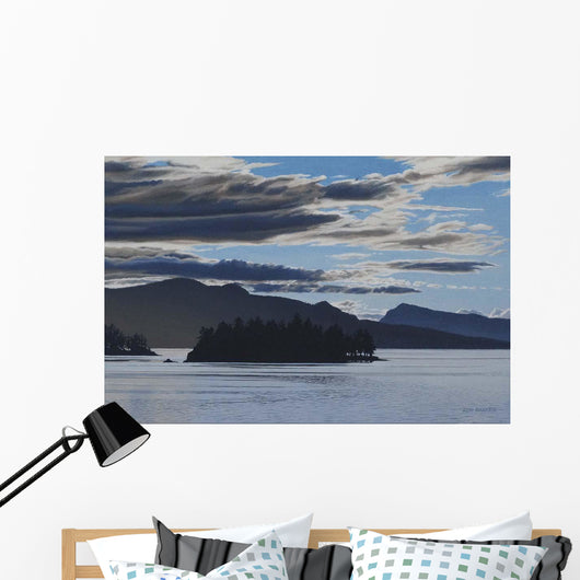 Gulf Islands Evening Wall Decal
