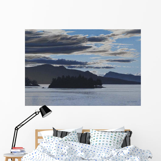 Gulf Islands Evening Wall Decal