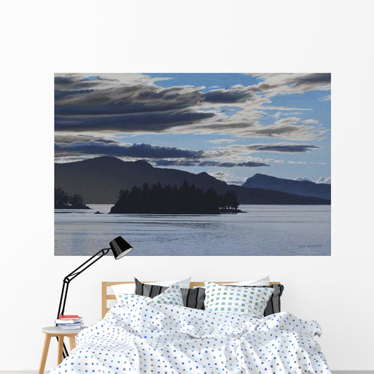 Gulf Islands Evening Wall Decal