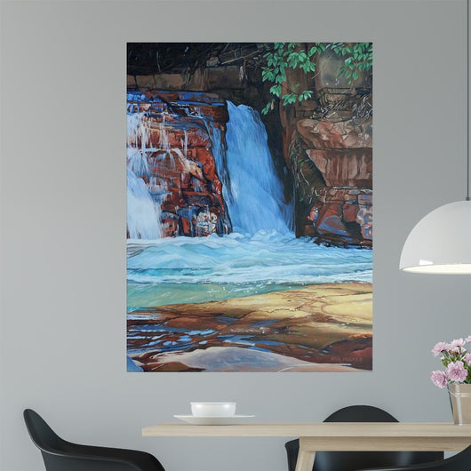 Marysville Falls Wall Decal