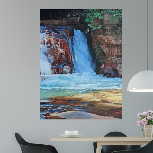 Marysville Falls Wall Decal