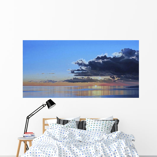 Ocean Dawn Wall Decal Design 2