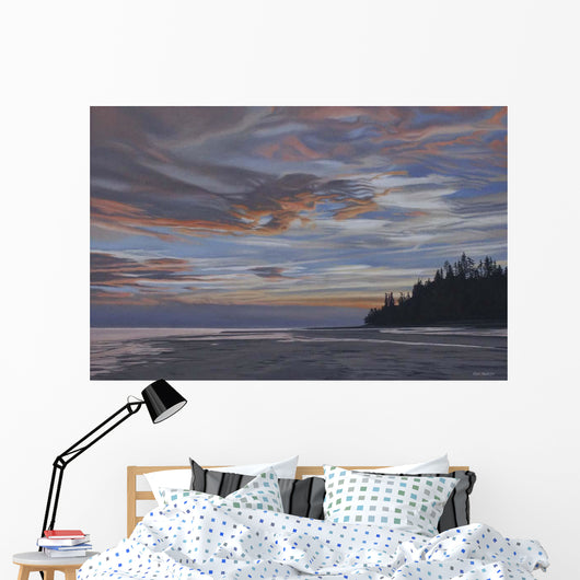 Qualicum Evening Wall Decal