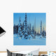 Snowy Forest Wall Decal