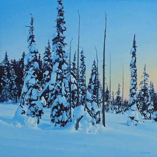 Snowy Forest Wall Decal