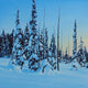 Snowy Forest Wall Decal