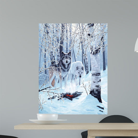 Fire and Ice Wall Decal