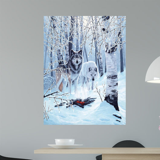 Fire and Ice Wall Decal