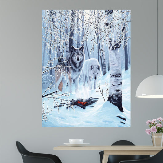 Fire and Ice Wall Decal