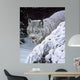 Behind Hemlock Lynx Wall Decal