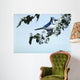 Apple Blossoms and BluJay Wall Decal