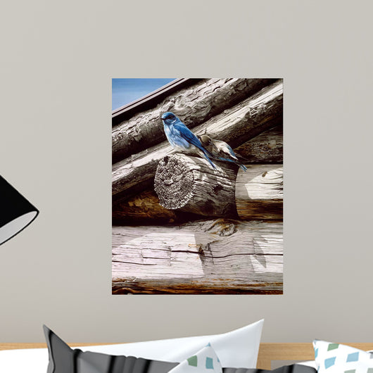 Weathered Wood Wall Decal
