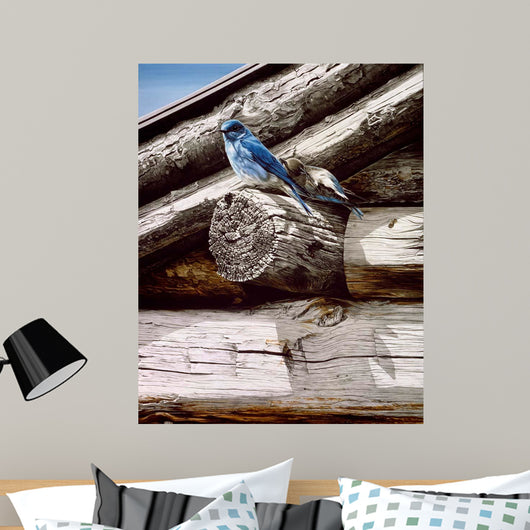 Weathered Wood Wall Decal