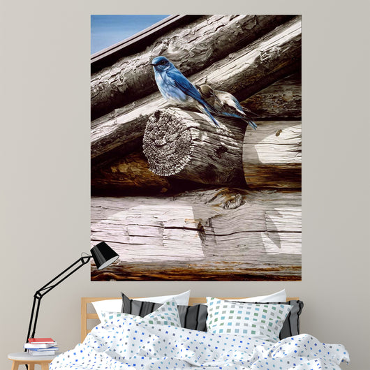 Weathered Wood Wall Decal