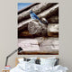 Weathered Wood Wall Decal