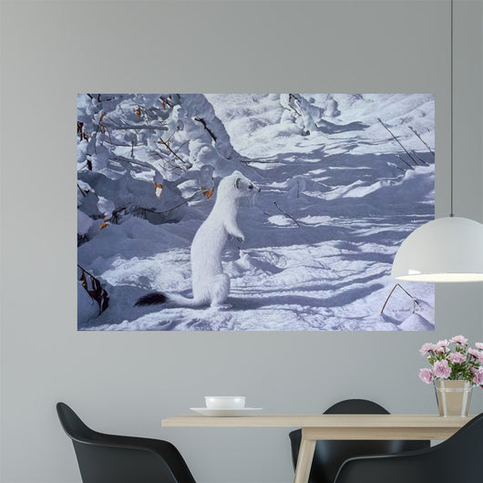 Winter Cloak Ermine Wall Decal