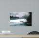 Spring Mist Gray Wolf Wall Mural