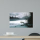 Spring Mist Gray Wolf Wall Mural