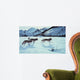 Run Wolf Pack Wall Decal