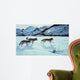 Run Wolf Pack Wall Decal