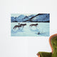 Run Wolf Pack Wall Decal