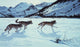 Run Wolf Pack Wall Decal