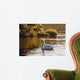 Morning Lagoon Mute Swan Wall Decal