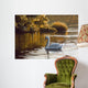 Morning Lagoon Mute Swan Wall Decal