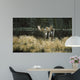 Autumn Foraging Moose Wall Decal