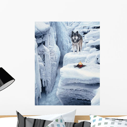 Frozen Waterfall Wall Decal
