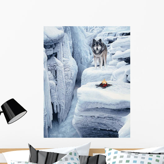 Frozen Waterfall Wall Decal