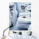 Frozen Waterfall Wall Decal