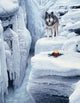 Frozen Waterfall Wall Decal