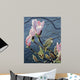 Kinglet and Magnolia Wall Decal