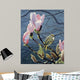 Kinglet and Magnolia Wall Decal