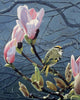 Kinglet and Magnolia Wall Decal