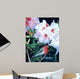 Housefinch and Rhododendron Wall Decal