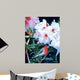Housefinch and Rhododendron Wall Decal