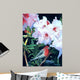 Housefinch and Rhododendron Wall Decal