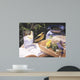 Goldfinch Straw Hat Wall Decal