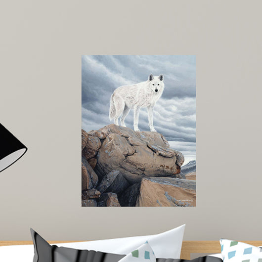 White Wolf Wall Mural