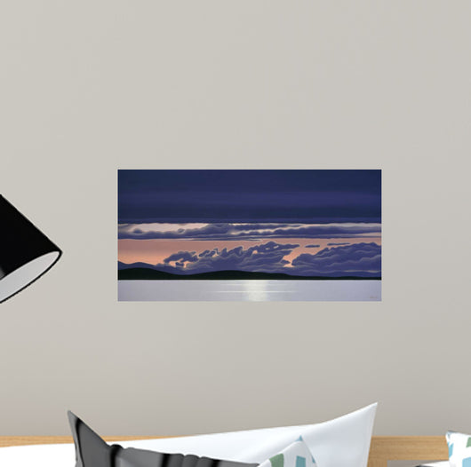 Evening Clouds Wall Decal Design 1
