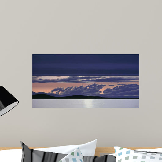 Evening Clouds Wall Decal Design 1