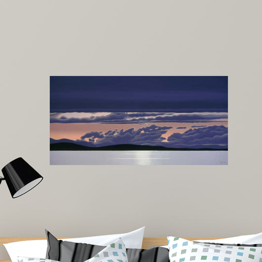 Evening Clouds Wall Decal Design 1
