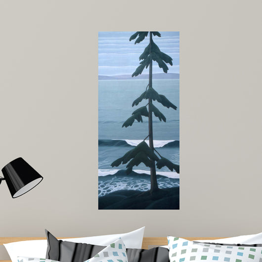 Lone Fir Wall Decal Design 2