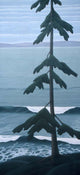 Lone Fir Wall Decal Design 2