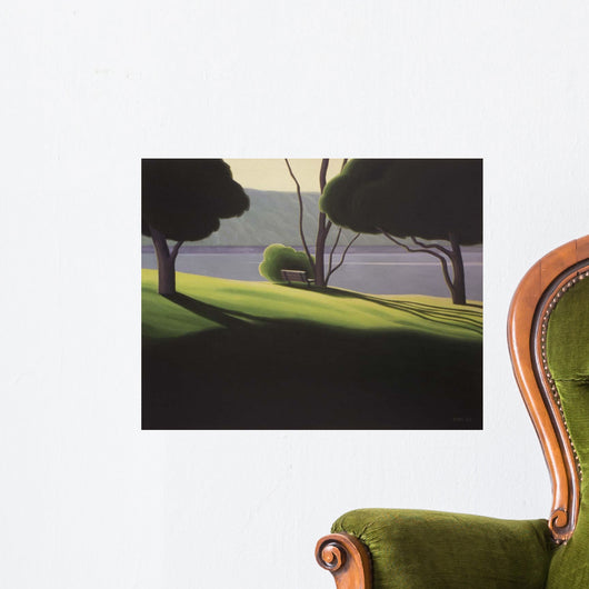 Park Bench Wall Decal