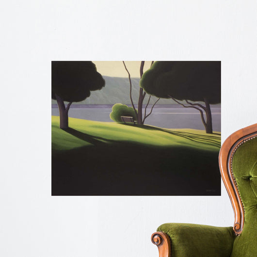 Park Bench Wall Decal