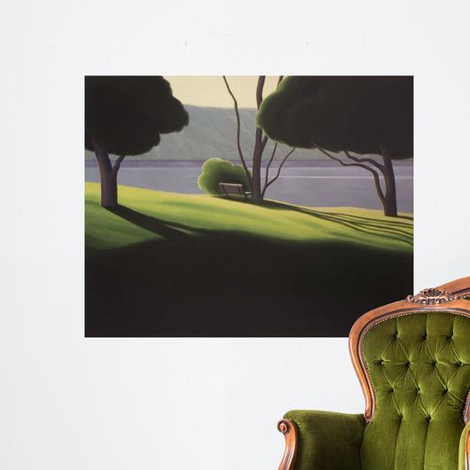 Park Bench Wall Decal